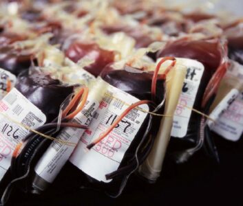 Collecte de sang au CSL