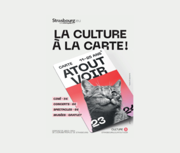 La carte Atout Voir pour les 11-25 ans