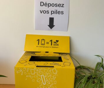 Téléthon 2023 : Opération 1 pile = 1 don