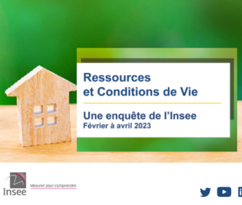 Enquête statistique : Ressources et Conditions de vie des Ménages