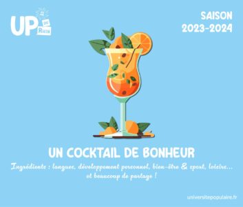 Inscriptions 2023-2024 à l’Université Populaire