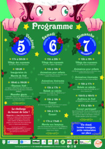 programme détaillé du marché de noël d'Ostwald du 5 au 7 décembre