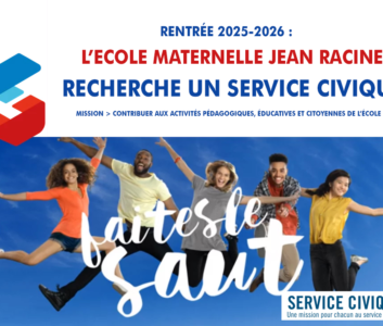 Rentrée 2025-2026 : Recrutement service civique