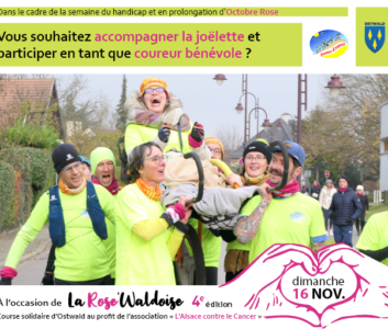 Devenez coureur bénévole