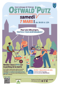 affiche promotion ostwald putz ban communal d'Ostwald