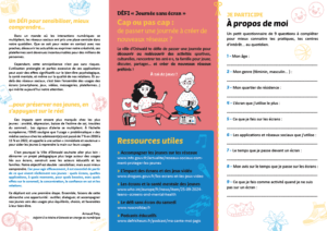 dépliant promotion journée sans écran page 2