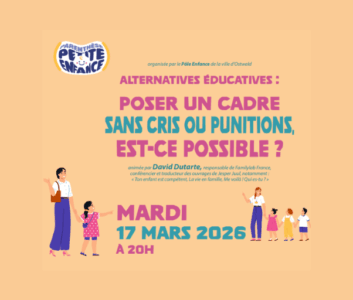 Poser un cadre sans cri à son enfant