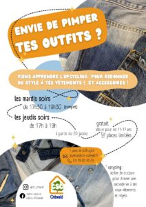 ateliers upcycling pour les ados