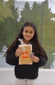 Cheyma a remporté la 2eme finale départemental le samedi 28 mars à Mittelhausbergen dans le cadre des petits champions de la lecture