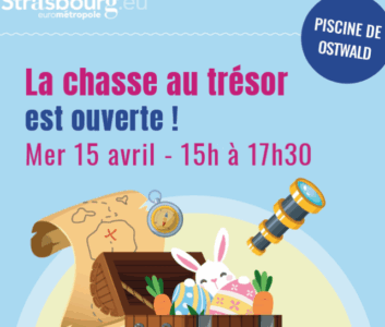 Chasse au trésor à la piscine