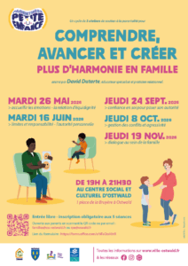 promotion affiche ateliers soutien à la parentalité