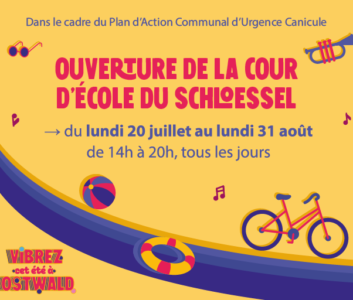 Ouverture cour du Schloessel