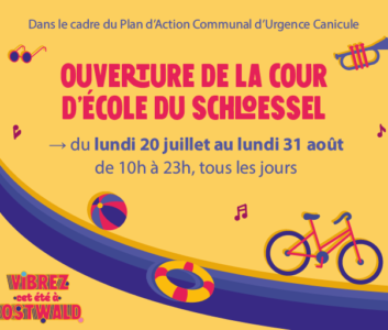 Ouverture cour du Schloessel