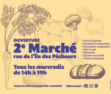 Ouverture 2e marché à Ostwald