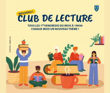 Nouveau : un club de lecture à la Ruche