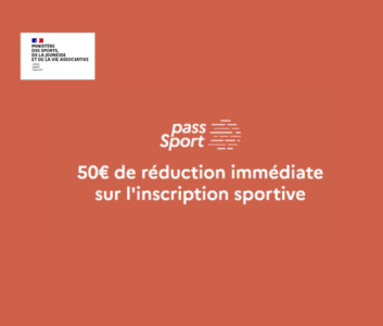 Aide financière à la pratique sportive pour les 6-30 ans