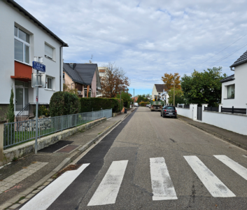 Travaux rue de la plage