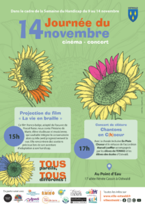 affiche promotion 14 novembre programme ciné et concert