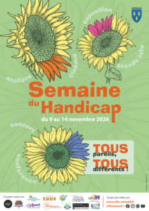 affiche promotion semaine du handicap à Ostwald